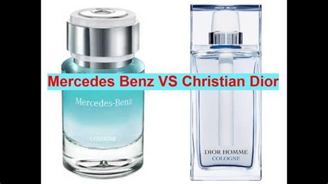 Dior Homme Cologne Vs Mercedes Benz Cologne 